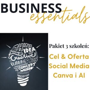 Business Essenital - pakiet 3 szkoleń